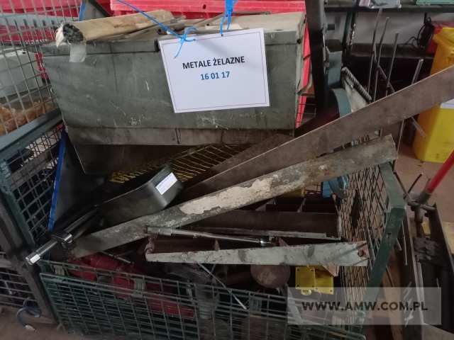 Złom metali żelaznych (kod odpadu 16 01 17) 